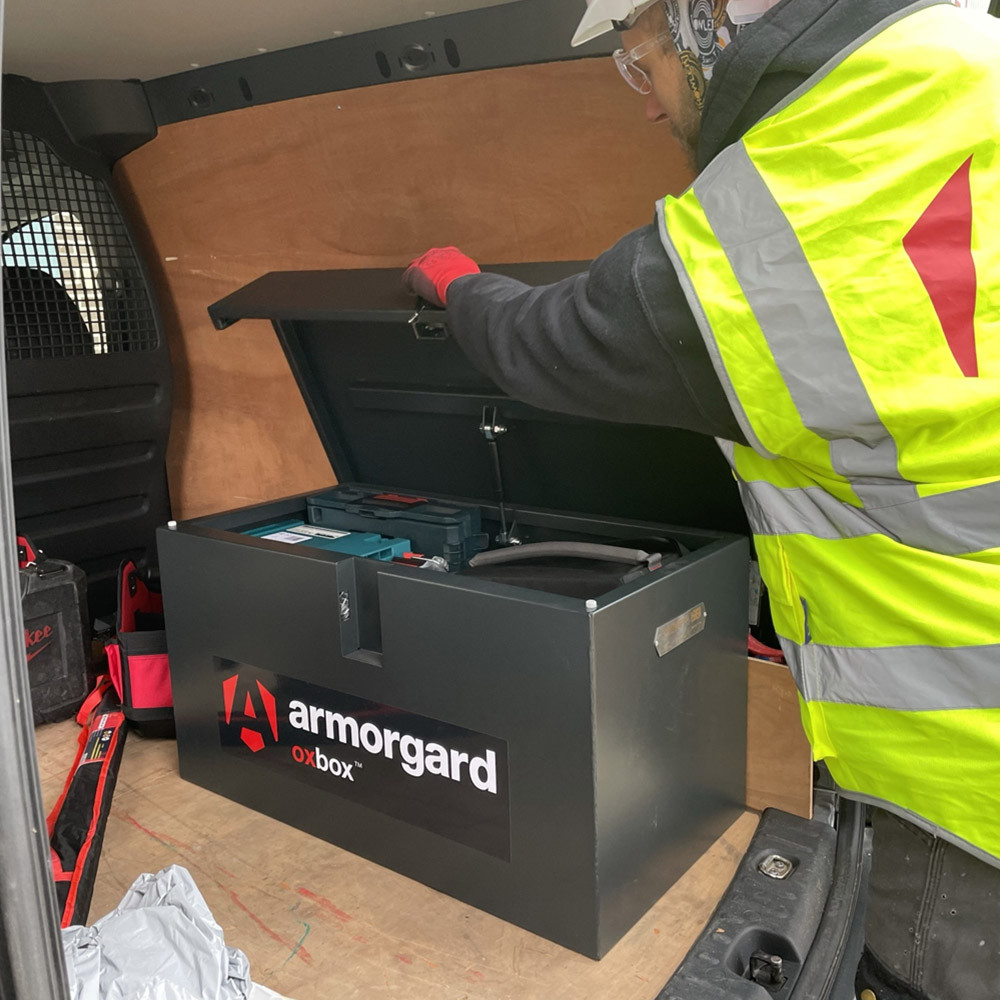 Armorgard Oxbox Van Tool Storage Box Kingfisher Direct Ltd