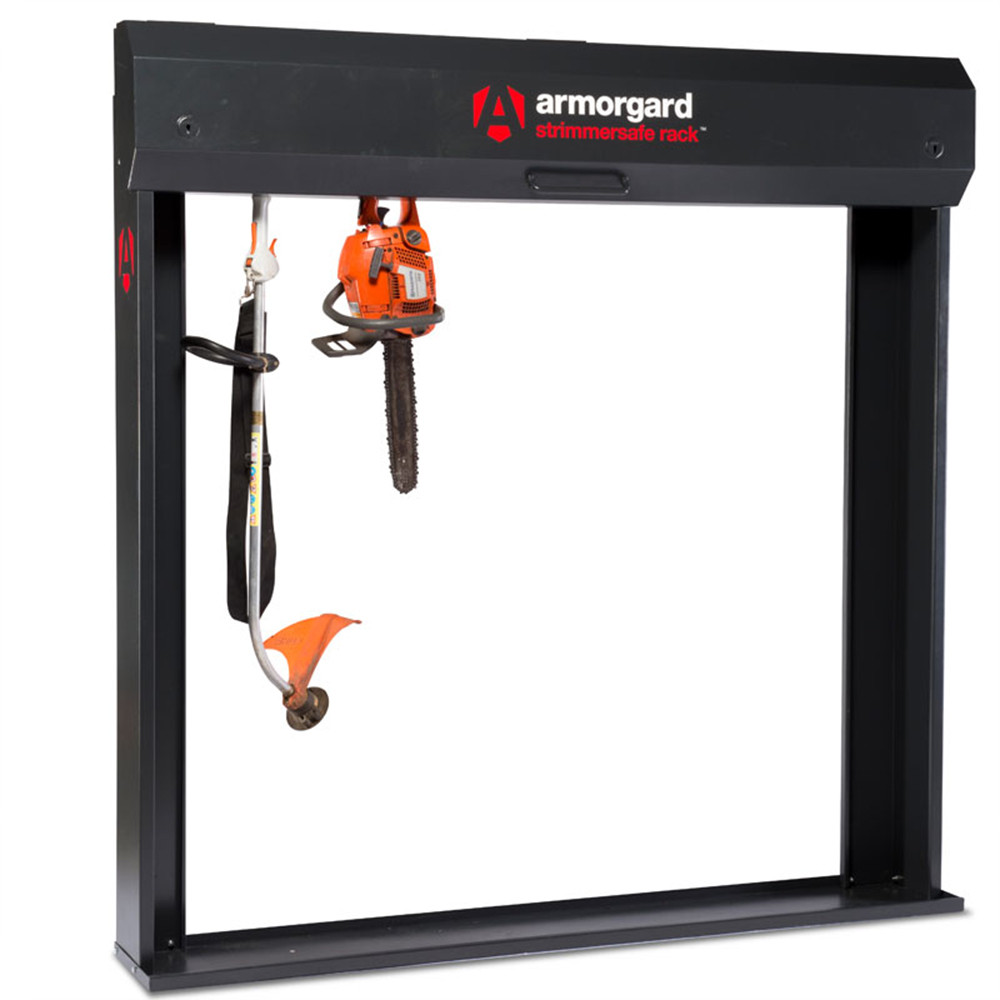 Strimmer clearance storage hooks
