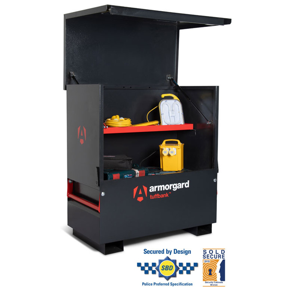 Armorgard TuffBank™ Anti-Theft Site Tool Storage Box