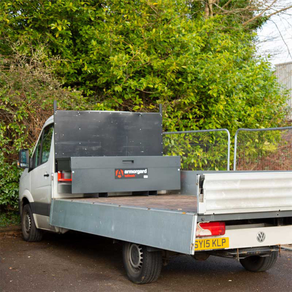 Armorgard TuffBank Anti Theft Truck Tool Storage Box Kingfisher Direct Ltd