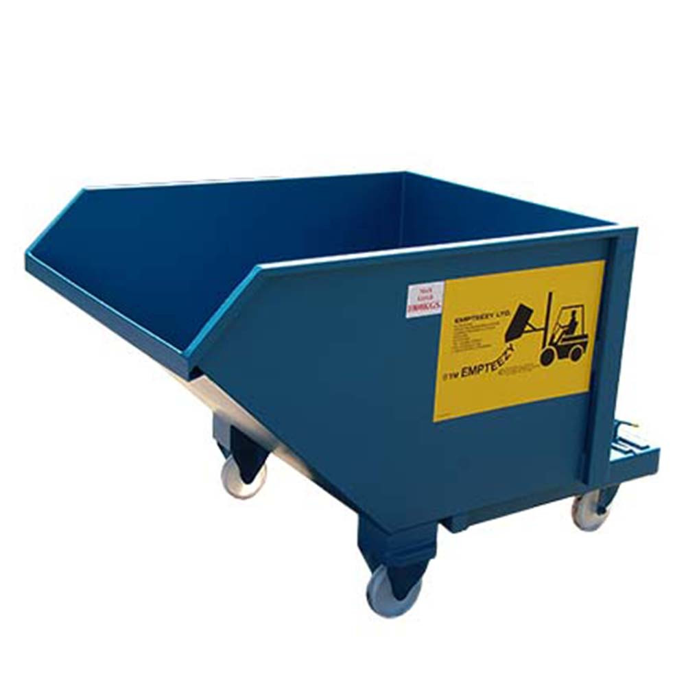 Forklift Auto Tipping Skip 500 to 1500kg Capacity