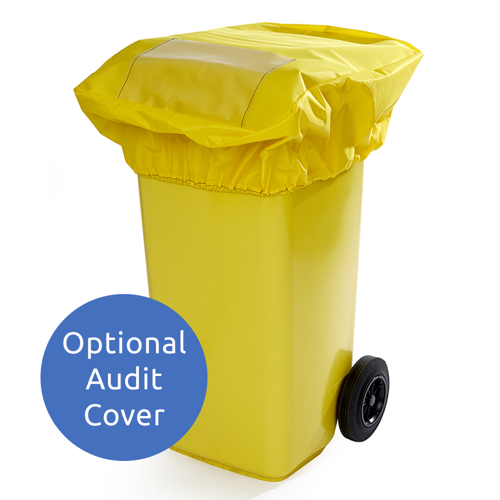 120 Litre Oil Spill Kit - Two Wheeled Bin