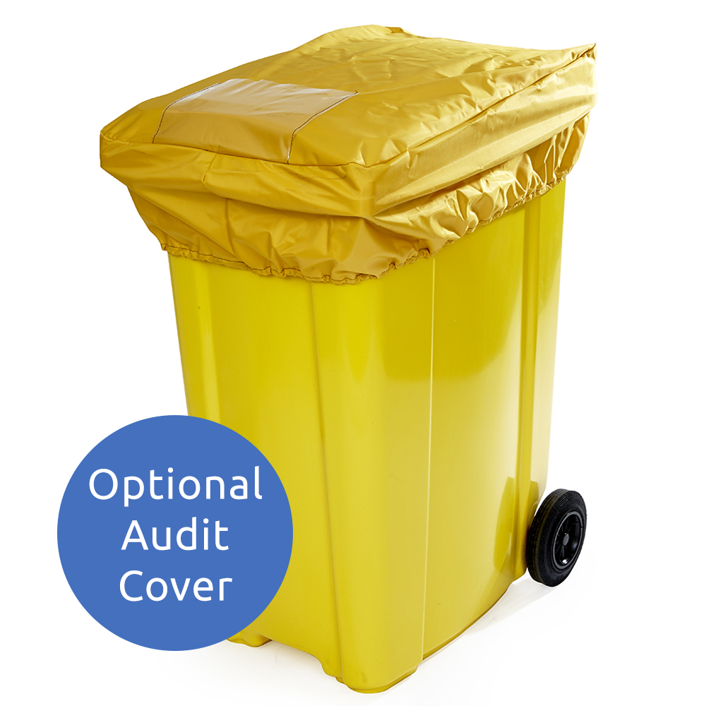 360 Litre Oil Spill Kit - Wheeled Bin