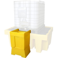 Overflow Drip Tray For Single IBC Spill Pallet