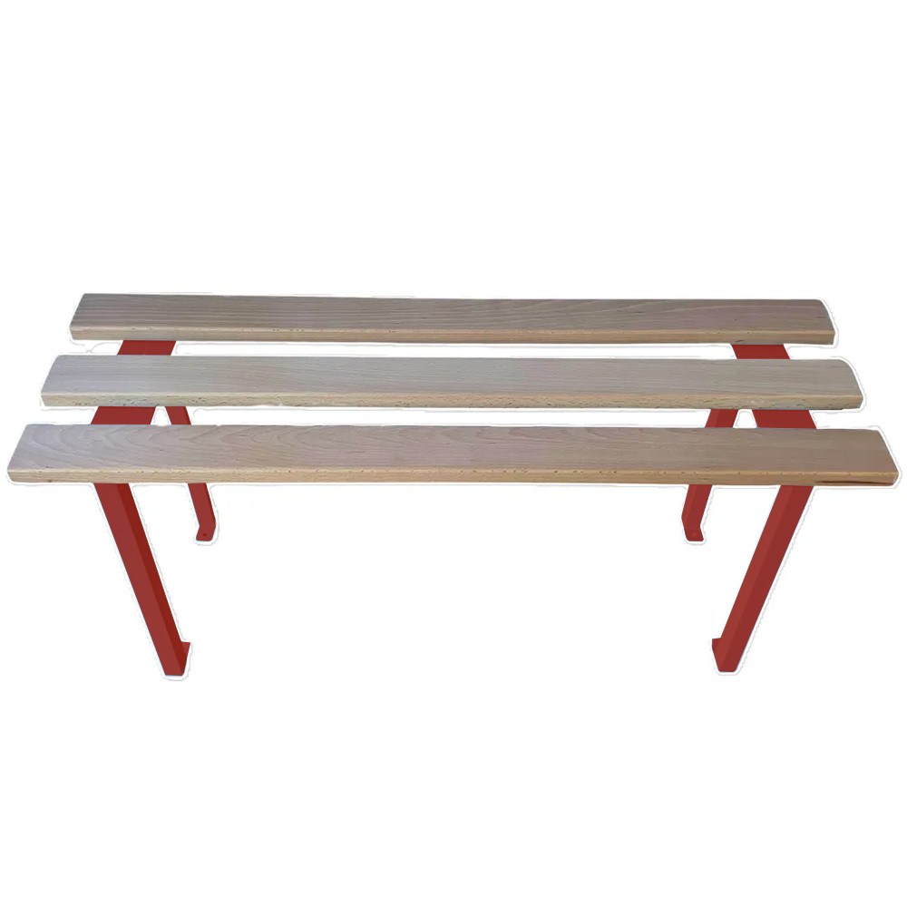 Floor Fixed Changing Room Bench Seat