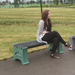 Premier Park Bench - 2 Seater - lifestyle