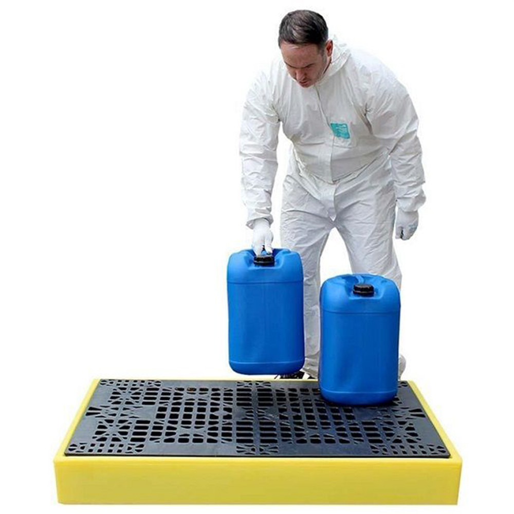 4 Drum Bunded Work Floor 1660 x 150 x 1260mm