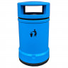 Derwent Outdoor Heritage Litter Bin - 120 Litre - blue