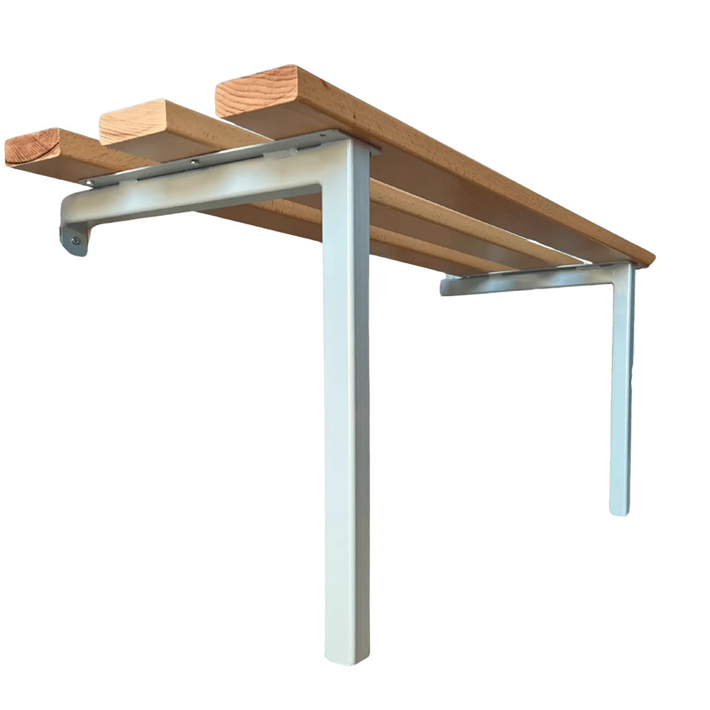 Wall Fix Changing Room Bench | 1m - 3m Length