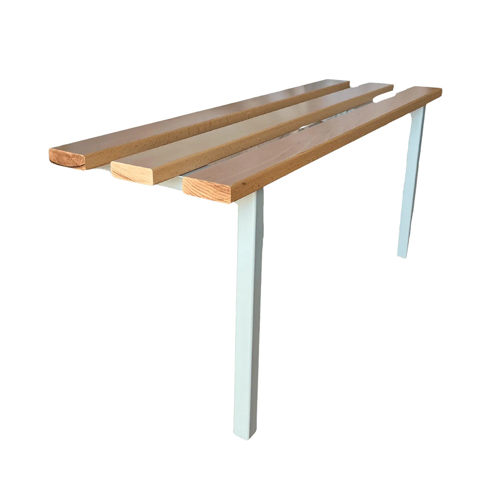 Wall Fix Changing Room Bench | 1m - 3m Length