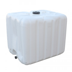 1000 litre natural translucent IBC bottle with lid and 2" valve cap