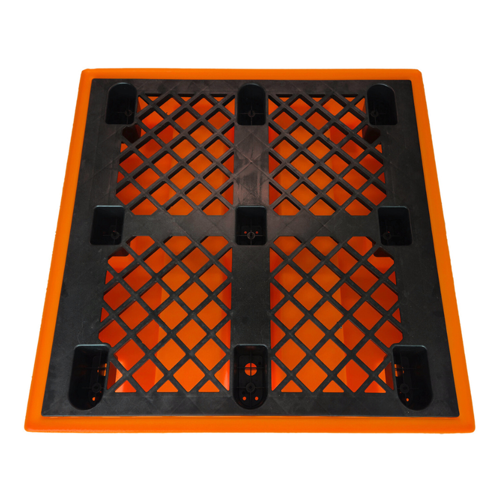 4 Drum Low Profile Spill Pallet - Orange - Clearance