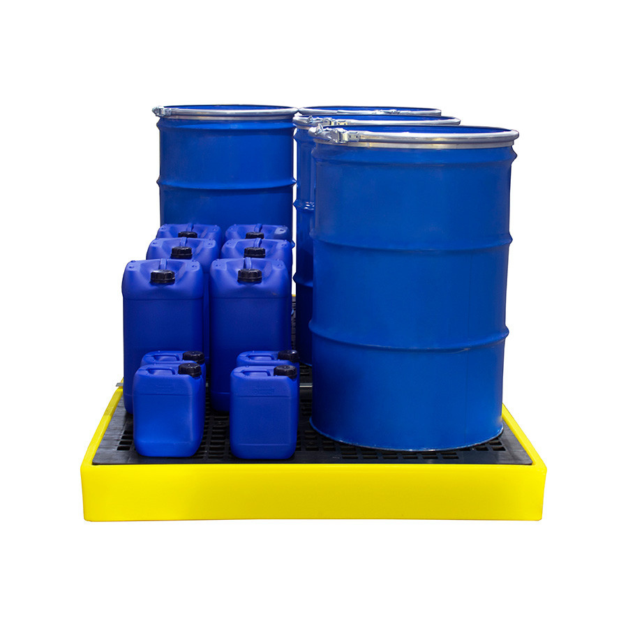 Bunded Spill Flooring For 6 Drums