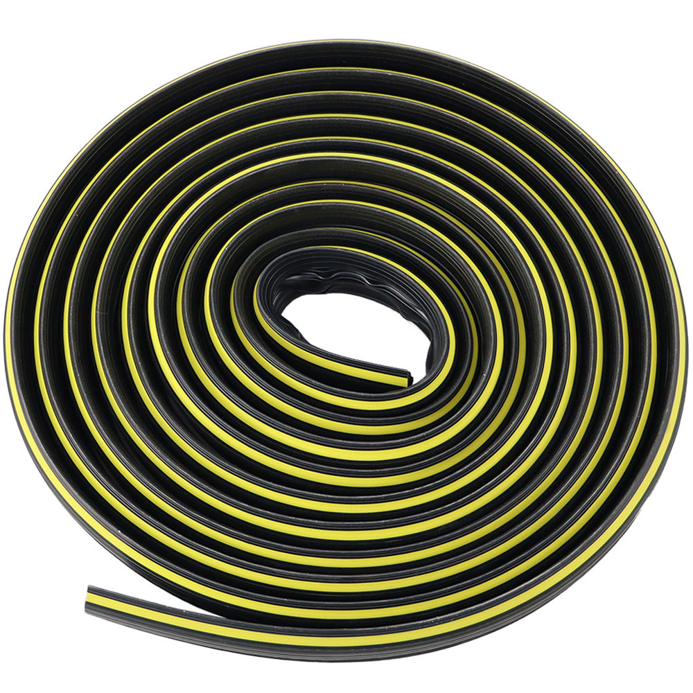 Rubber Floor Cable Cover with 1 Channel - Sold Per Metre