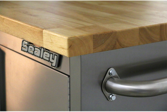 Sealey Mobile Stainless Steel 10 Drawer Tool Cabinet