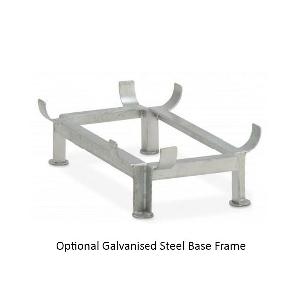 550 Litre GRP Open Top Water Tank