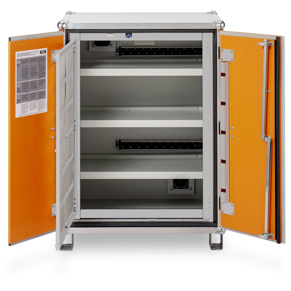 Cemo LockEx Lithium Battery Charging Cabinet – 6320 Wh Capacity