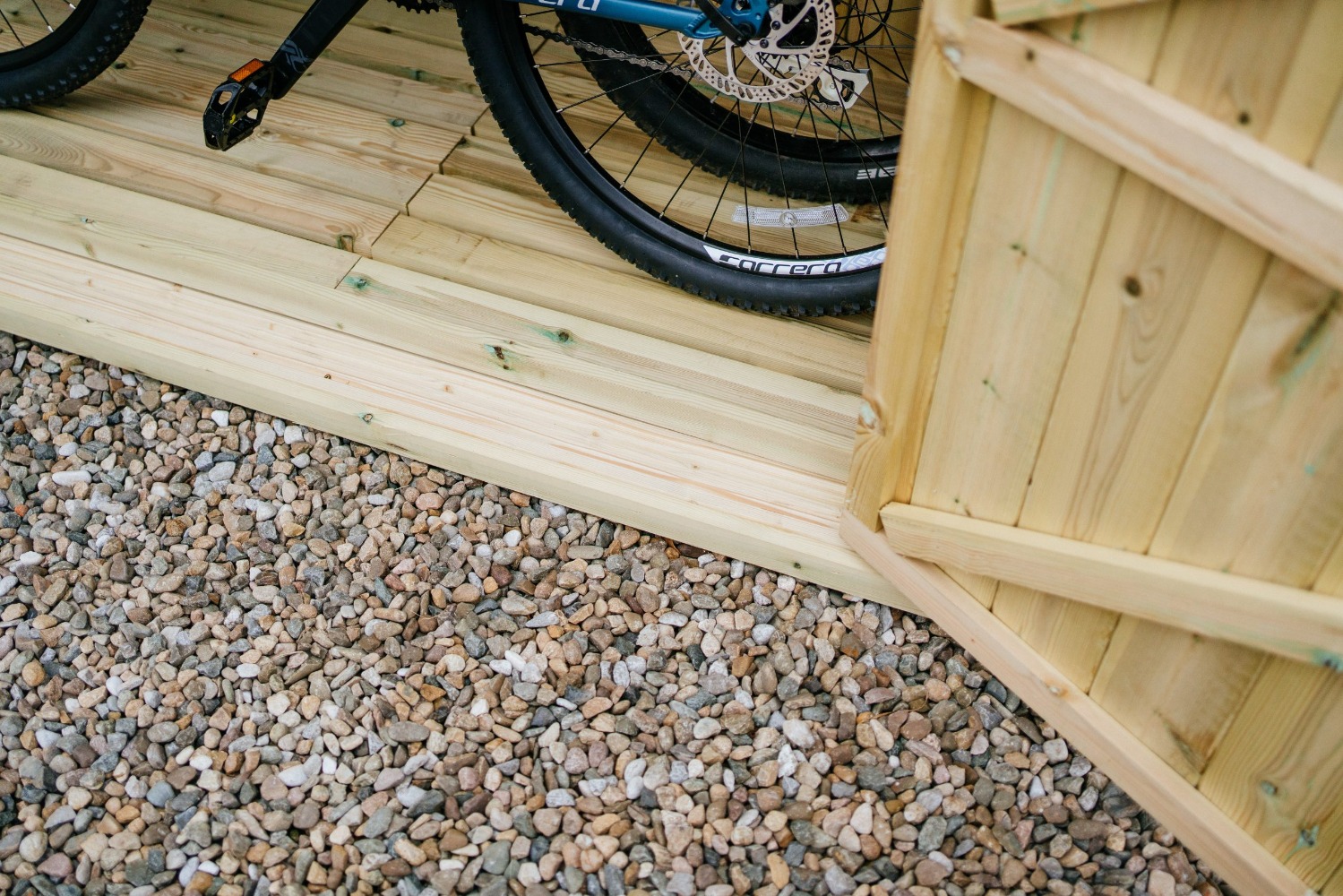 Double Door Wooden Bike / Garden Storage