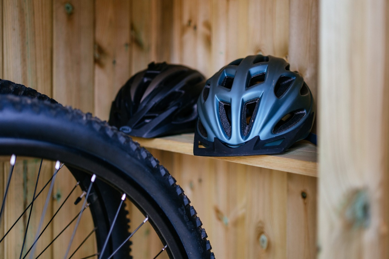 Double Door Wooden Bike / Garden Storage