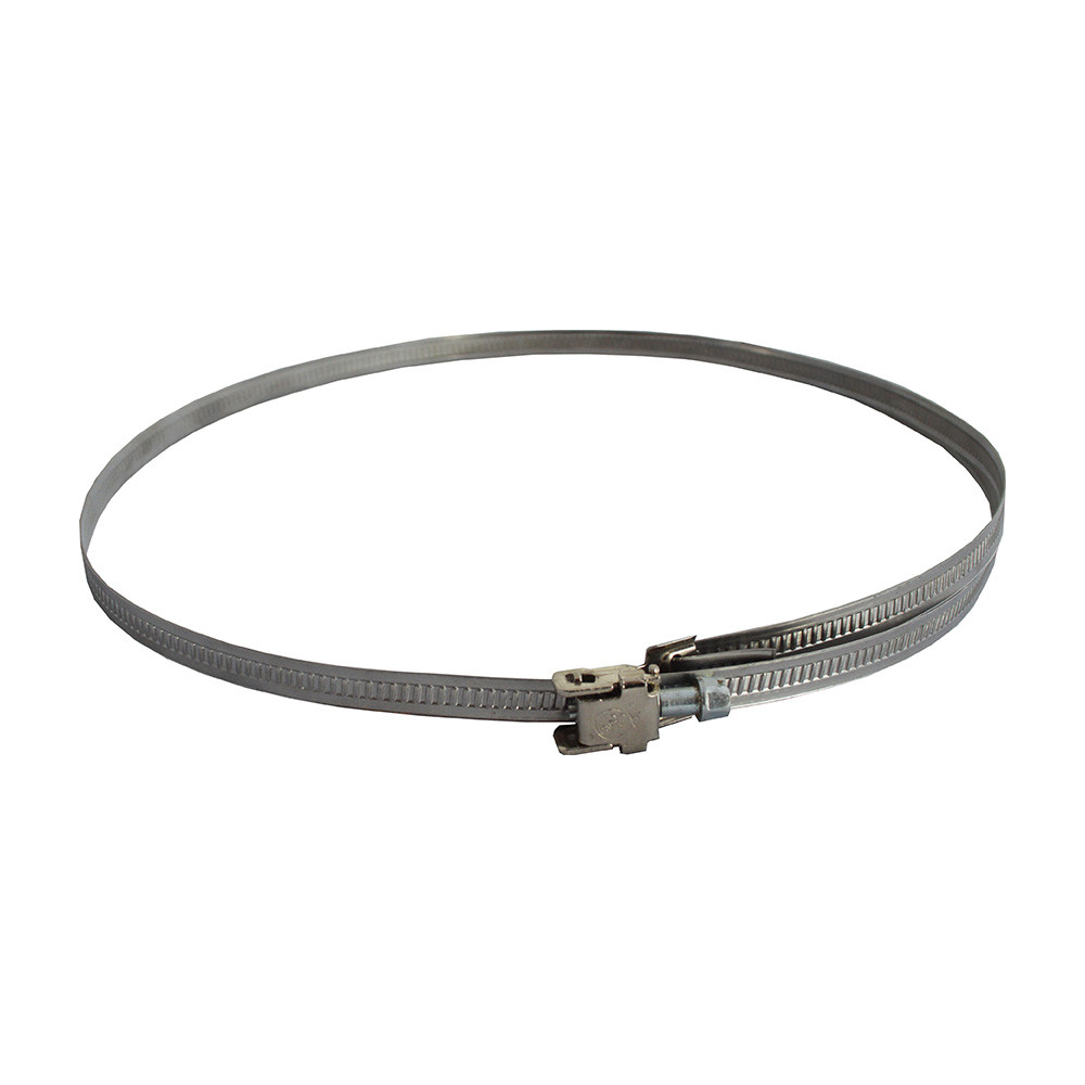 Brushed Aluminium Post-Mounted Cylindrical Cigarette Bin