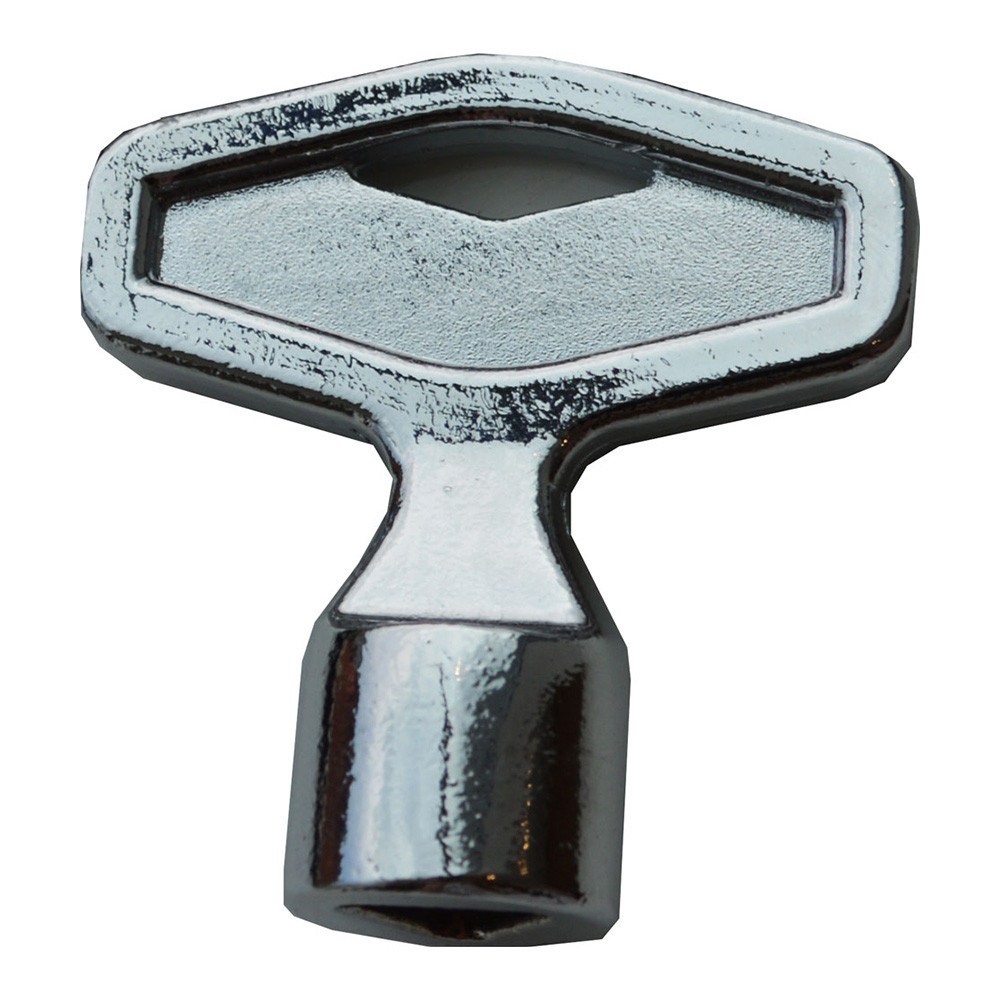 Brushed Aluminium Post-Mounted Cylindrical Cigarette Bin