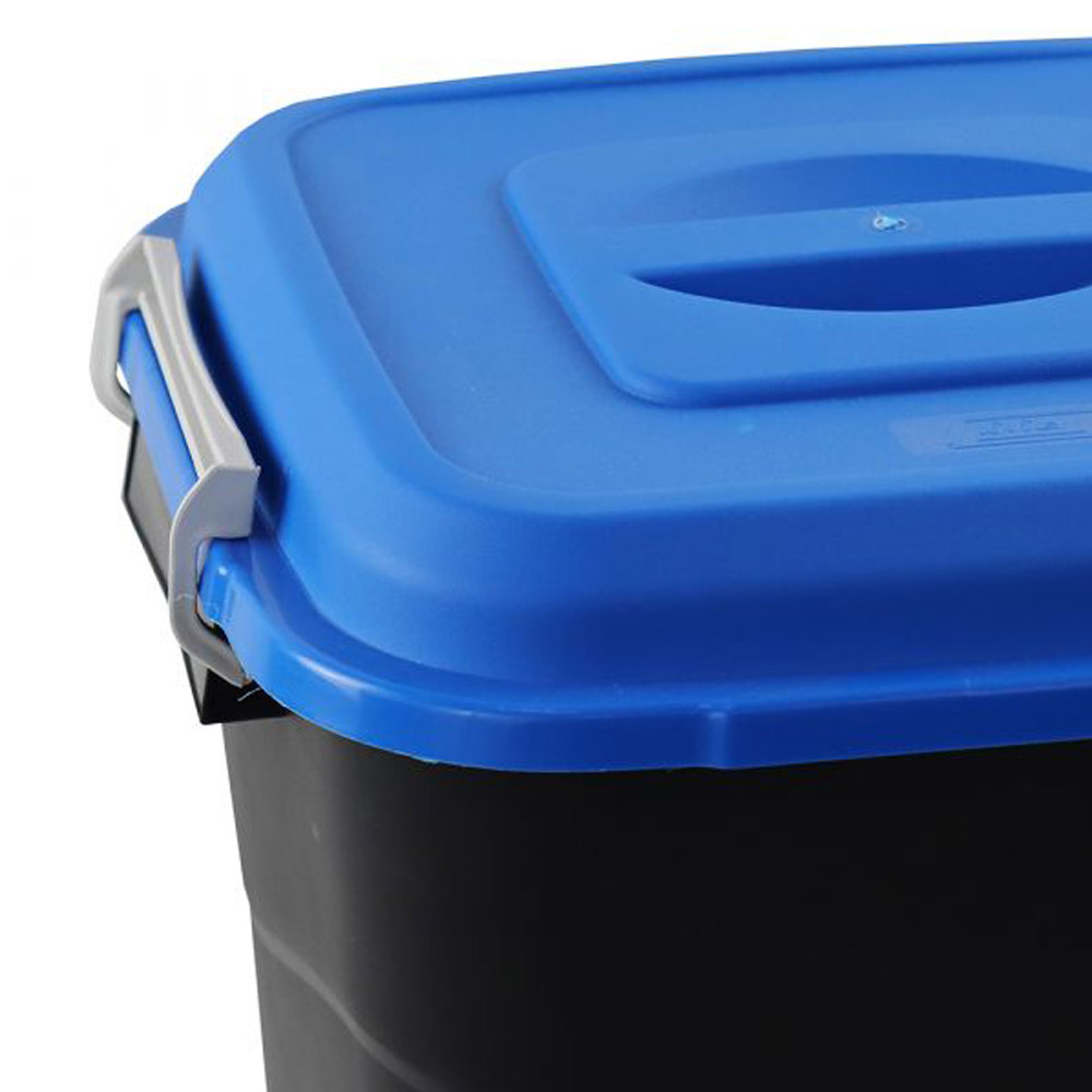 Animal Feed Bin with Clip Lid - 50 Litre