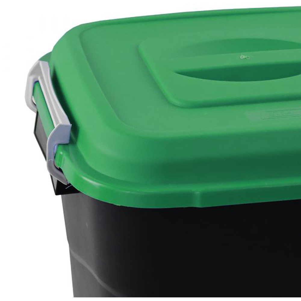 Animal Feed Bin with Clip Lid - 50 Litre