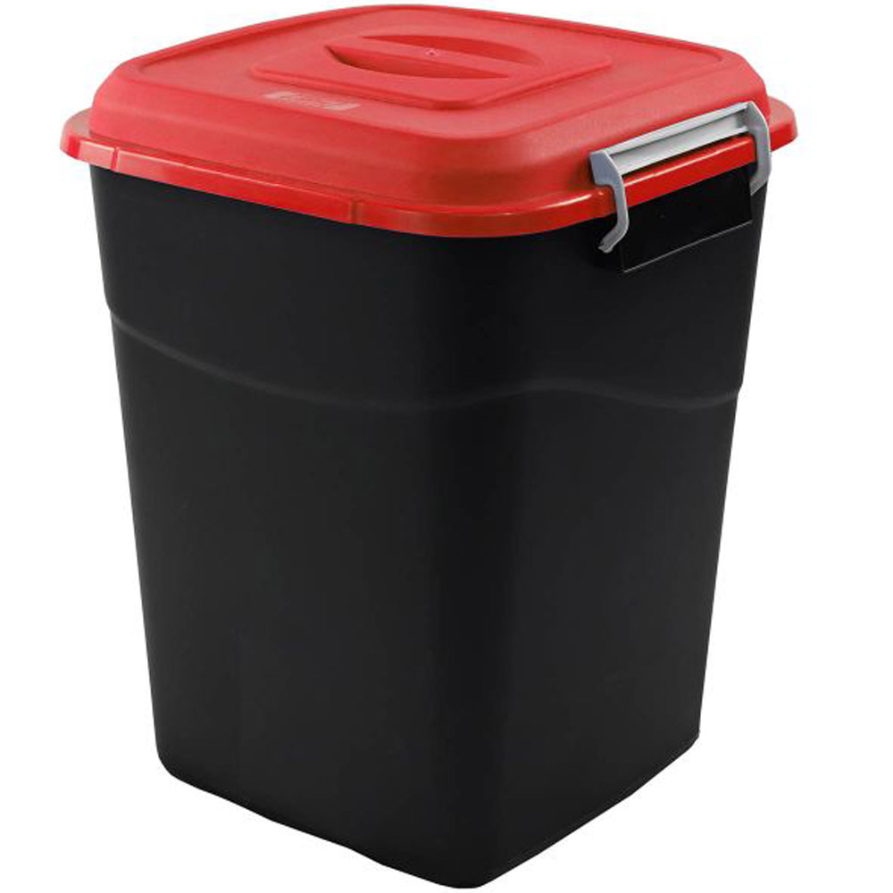 Animal Feed Bin with Clip Lid - 50 Litre