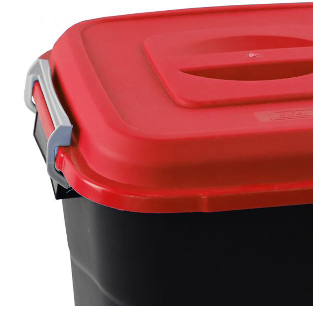 Animal Feed Bin with Clip Lid - 50 Litre