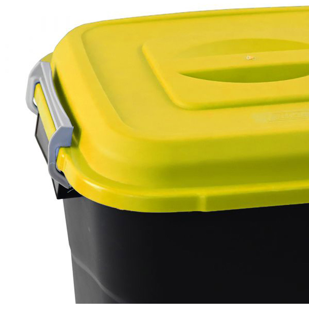 Animal Feed Bin with Clip Lid - 50 Litre