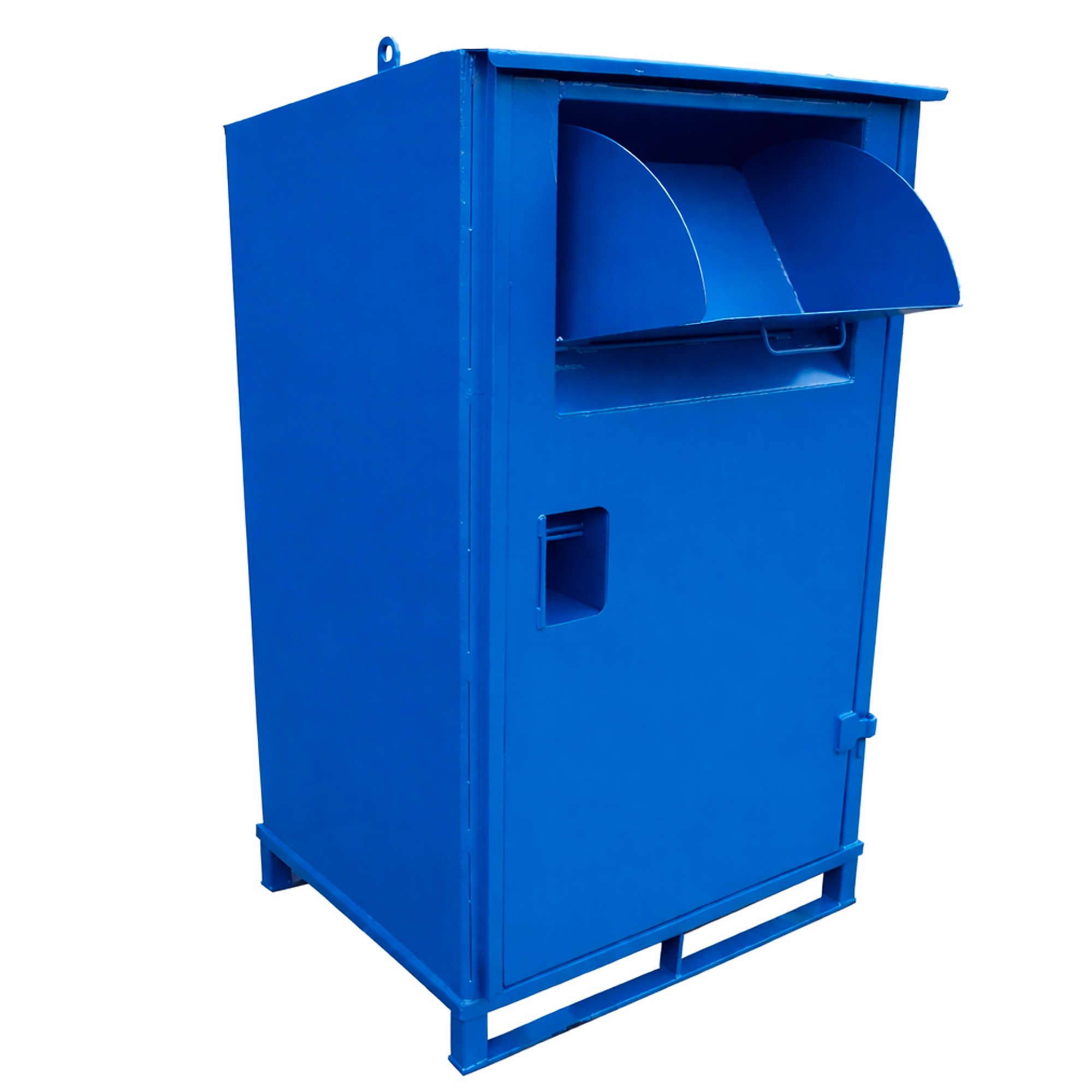 Lockable Clothing Donation Bin 1100 Litres 