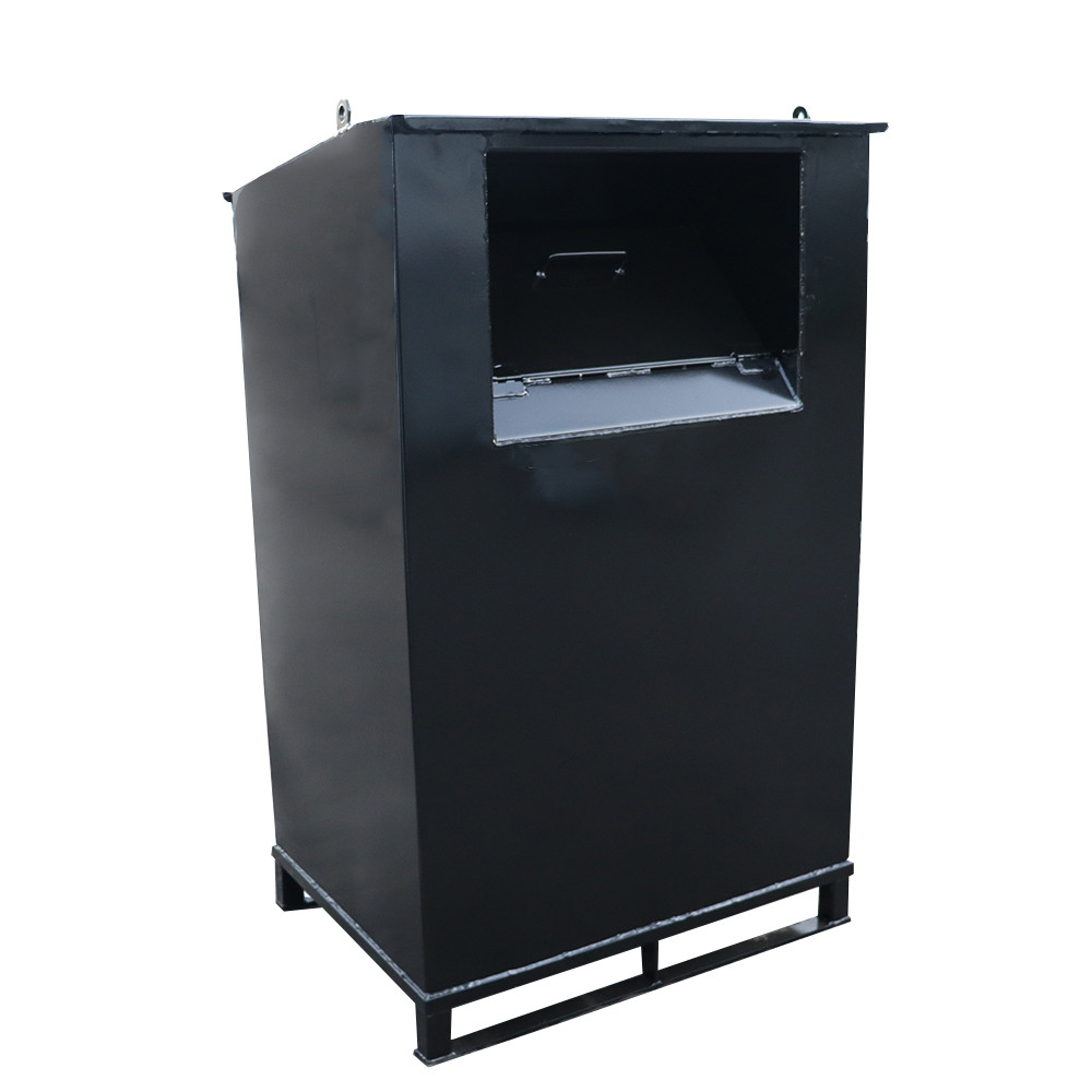 Lockable Clothing Donation Bin 1100 Litres 