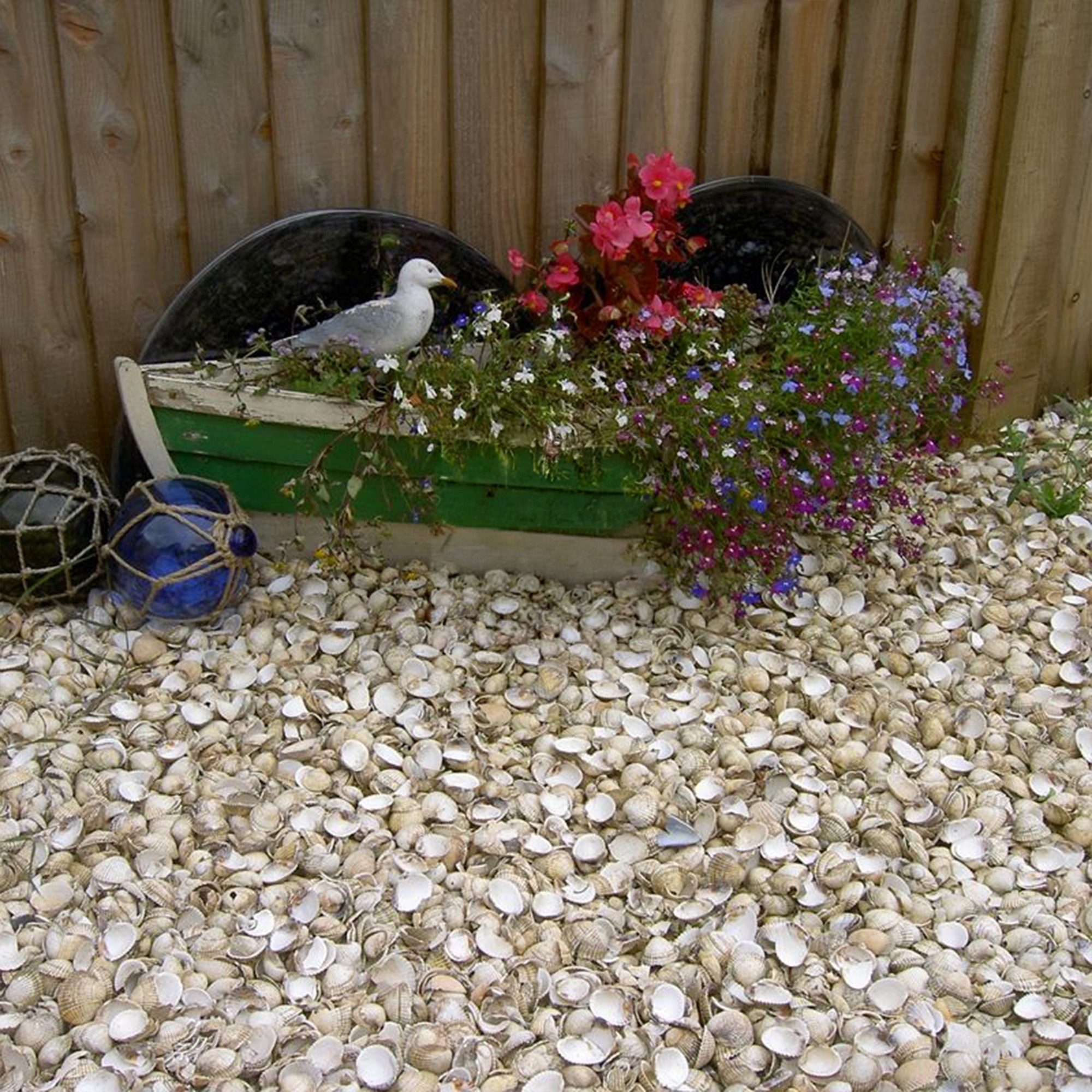Cockle Shell Mulch - 350kg Bulk Bag
