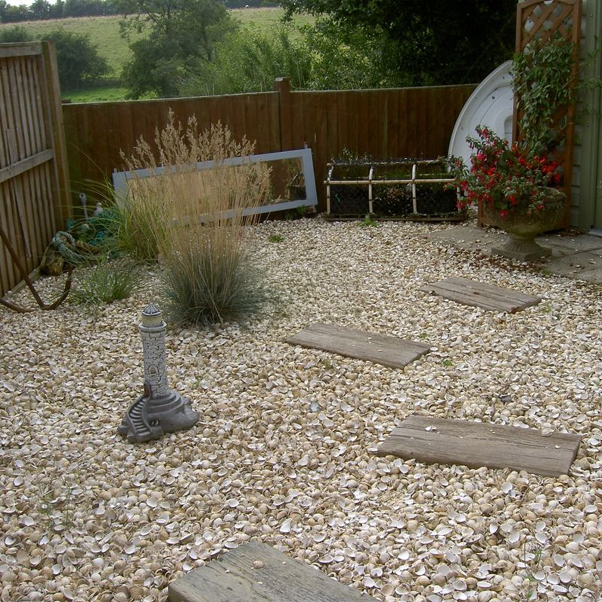 Cockle Shell Mulch - 350kg Bulk Bag
