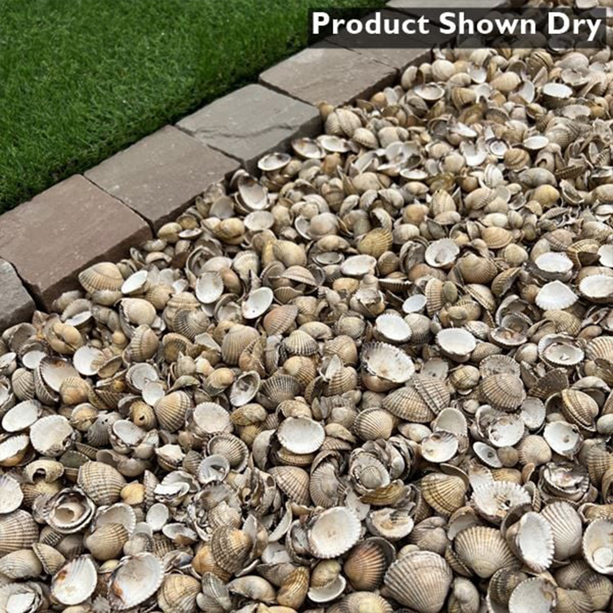Cockle Shell Mulch - 350kg Bulk Bag