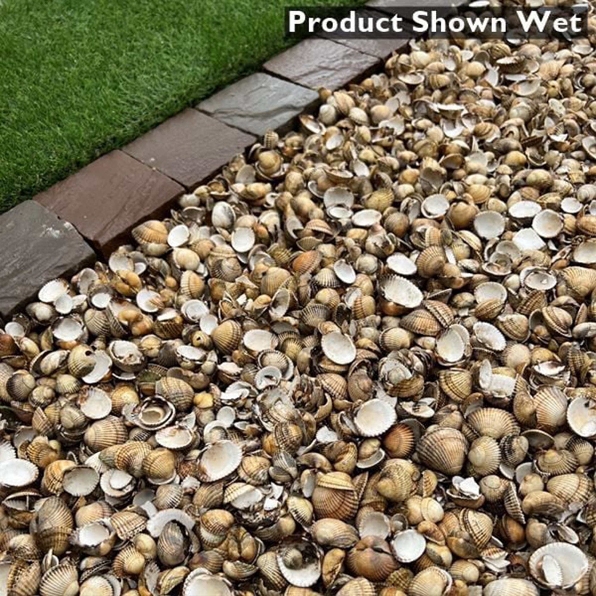 Cockle Shell Mulch - 350kg Bulk Bag