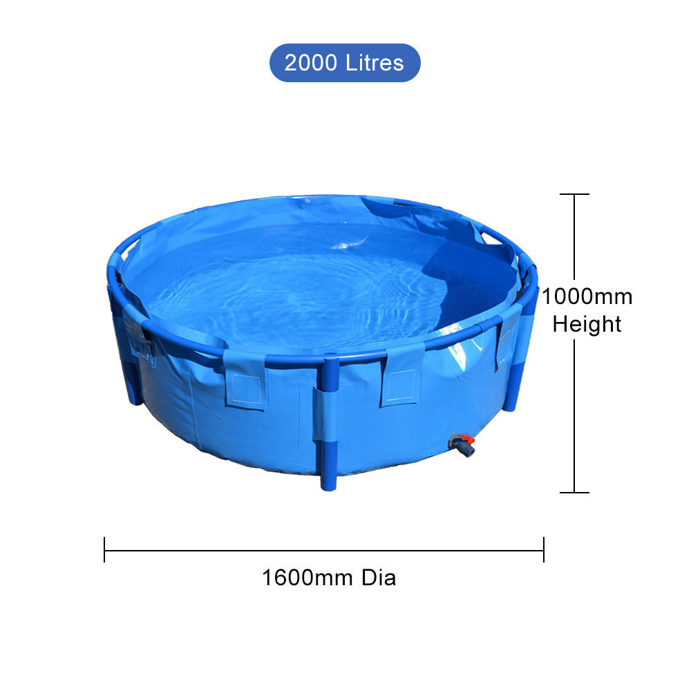 Collapsible Koi Fish Holding Tank 500 – 2000 Litres 