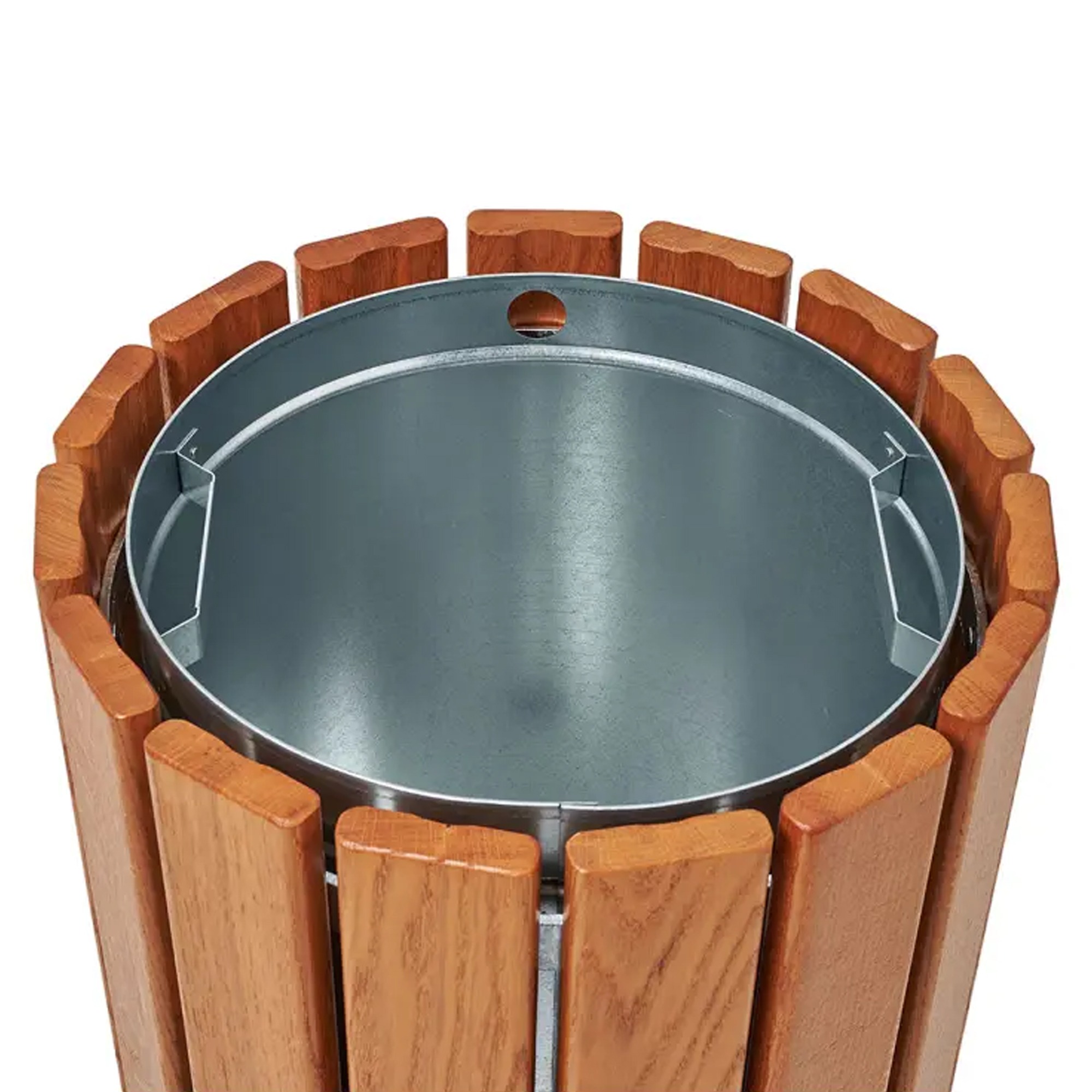 Cologne Timber Litter Bin - 60 Litre