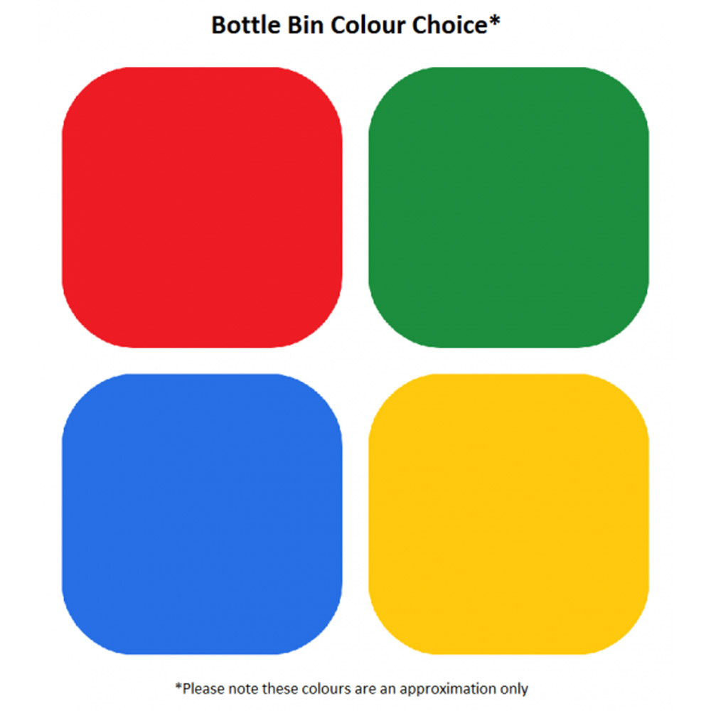 Wheeled Bottle Bin 135 to 185 litres