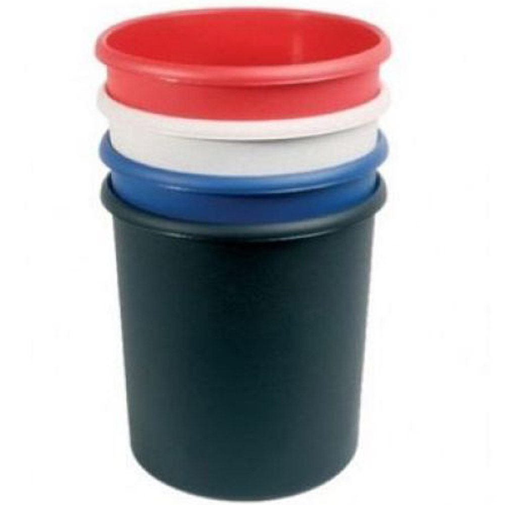 Coloured Waste Bin - 18 Litre - Pack of 4