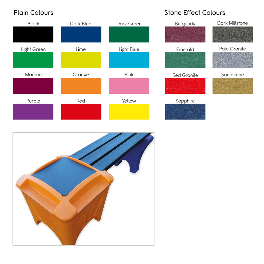 Modular Seating - Cross Shaped Bench
