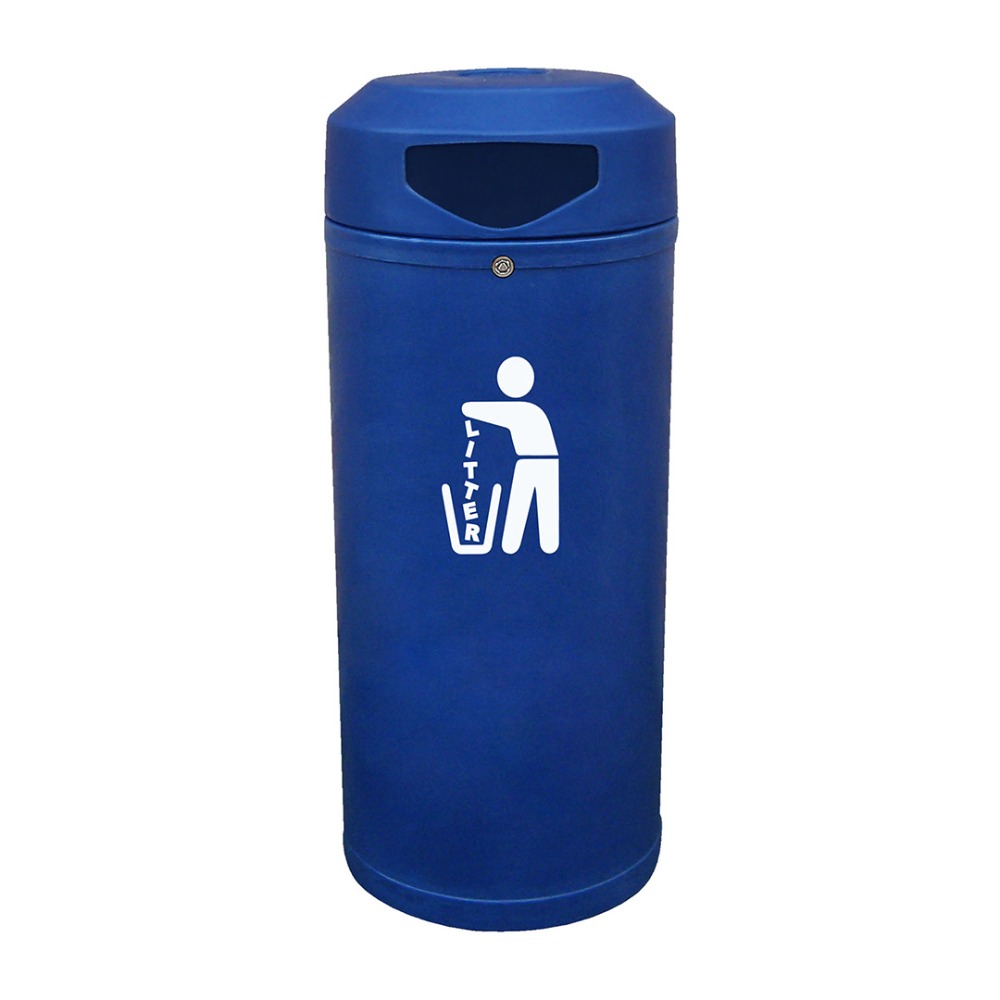 Continental Litter Bin - 52 Litre