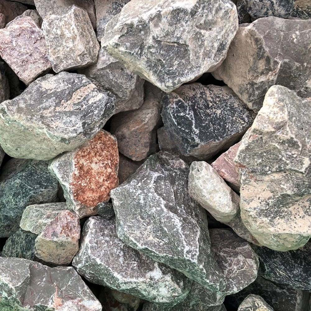 Mendip Grey Gabion Stone - 850kg Bulk Bag