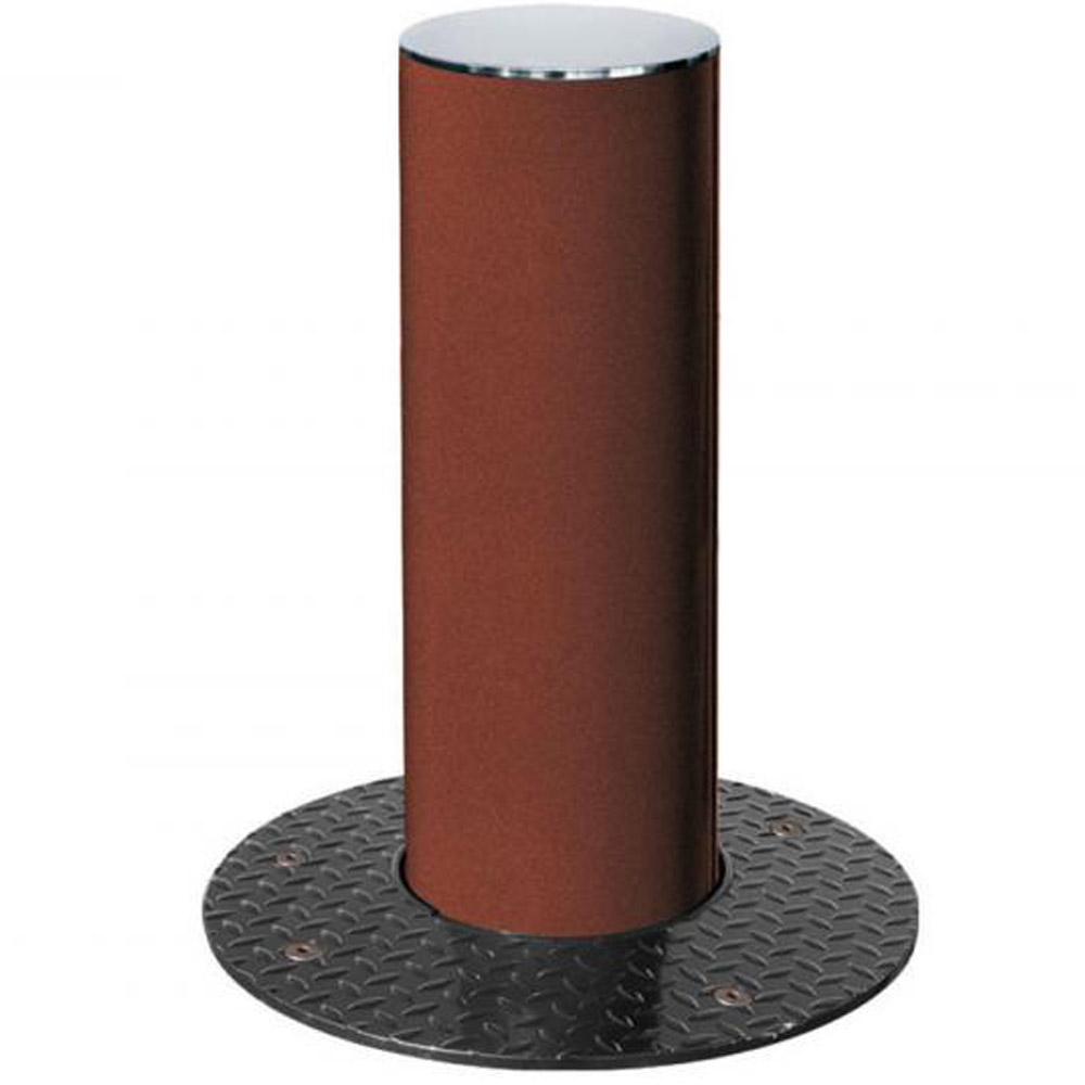 Steel Retractable Bollard with Stainless Steel Top
