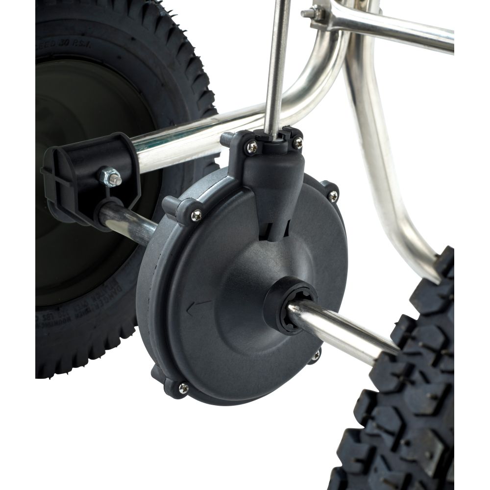 Cresco Professional Salt Spreader - 40 L - Stainless Steel