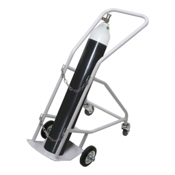 Hospital Cylinder Trolley with Stabilisers