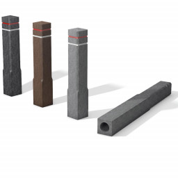 100% Recycled Plastic Diamond Head Bollard