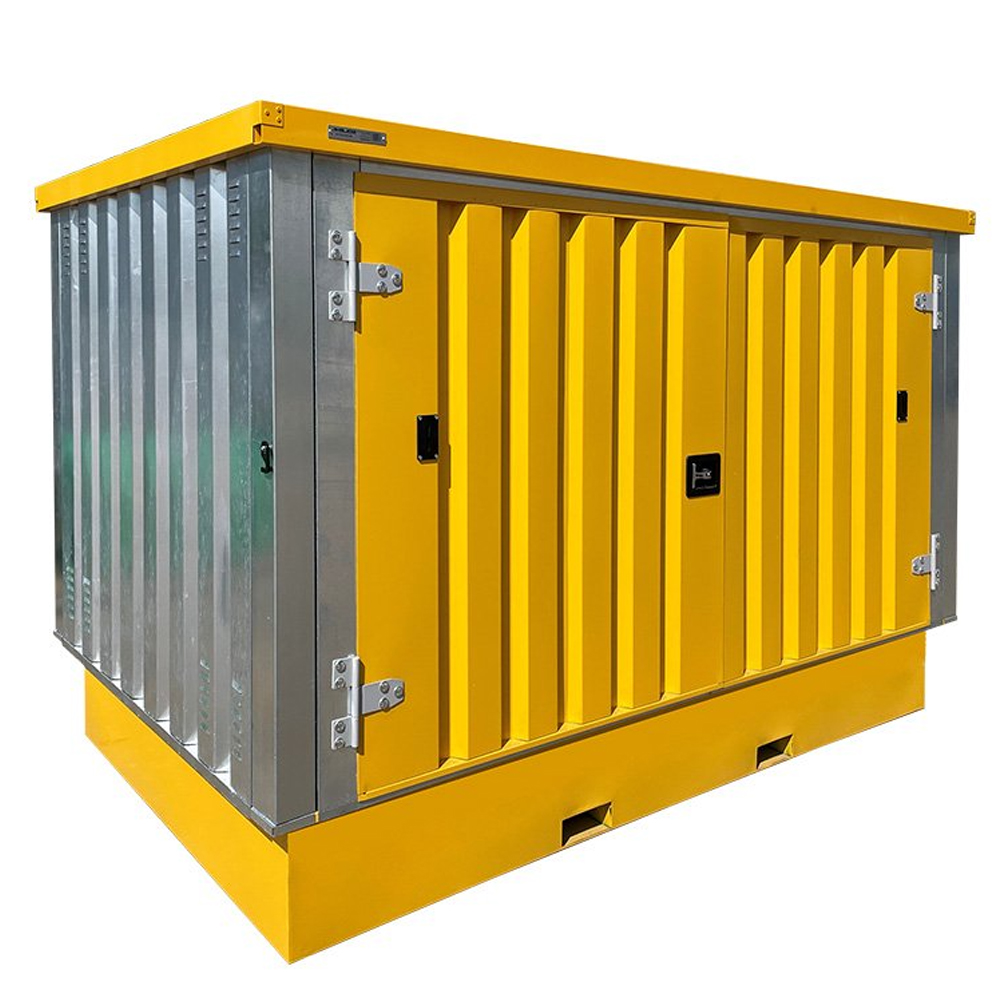 Bunded Storage Rack Double IBC Bunded Storage Container - Flat Packed - Kingfisher Direct Ltd