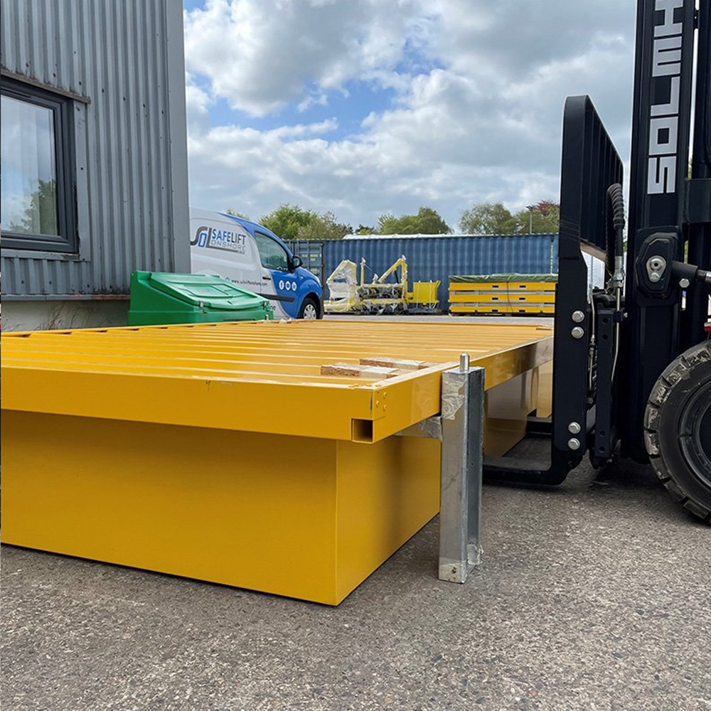 Double IBC Bunded Storage Container - Flat Packed