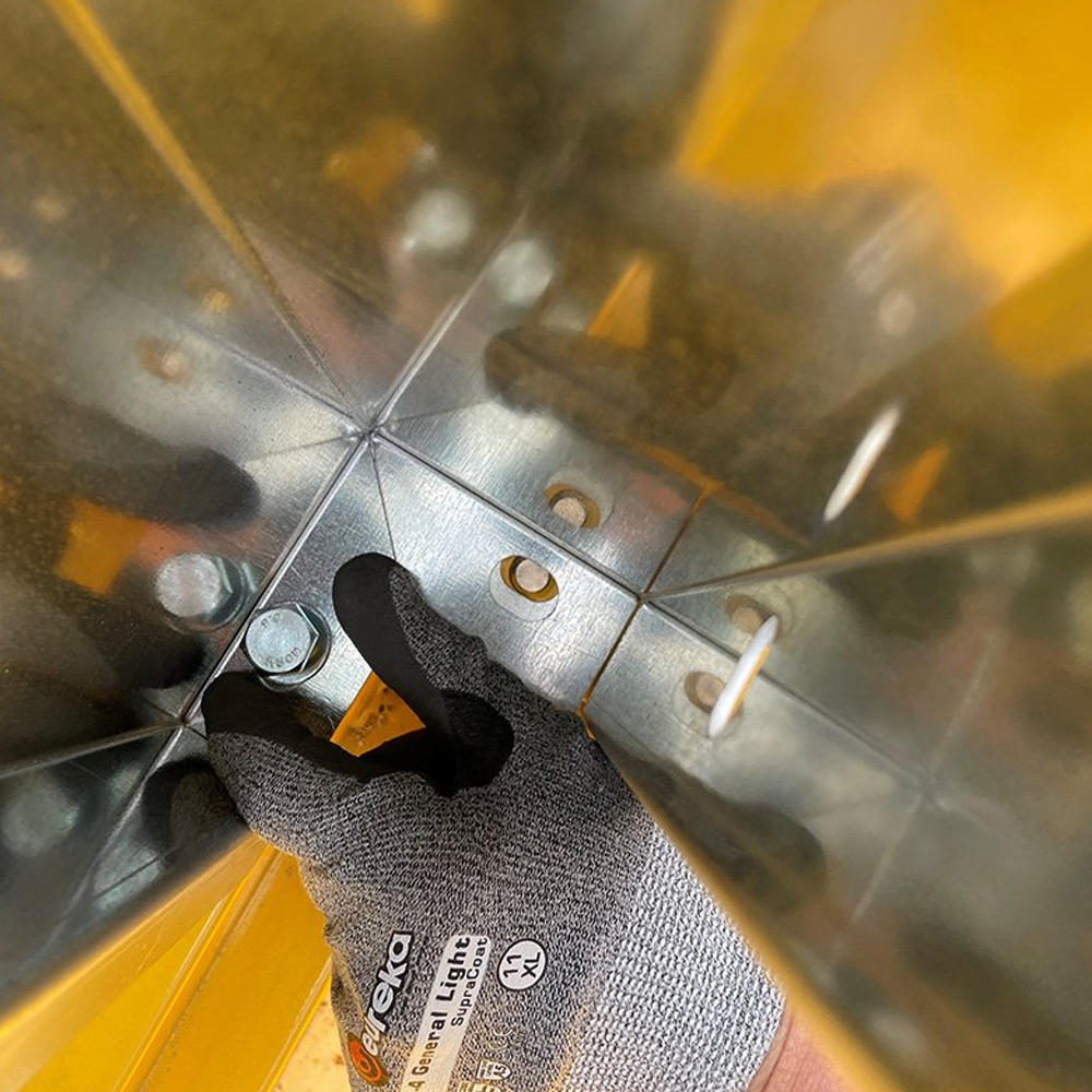 Double IBC Bunded Storage Container - Flat Packed